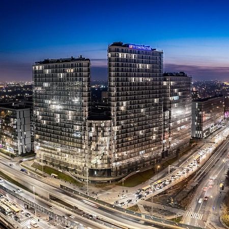 Luxury Design Apartments - Warsaw Tower Bliska Wola Exteriér fotografie